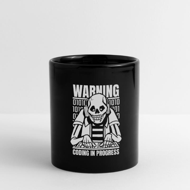 Avertissement pour le programmeur Developer Coder Mug uni