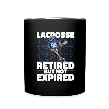 Lacrosse pensioners - Full Colour Mug - black - Front