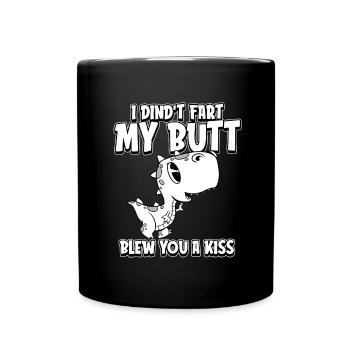 Trex T Rex Dino Humour - Mug uni - noir - Devant