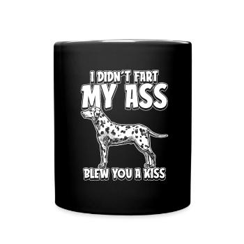 Dalmatian Funny - Full Colour Mug - black - Front