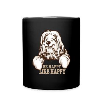 Chiens Favorite People Gift Idea T-shirt - Mug uni - noir - Devant