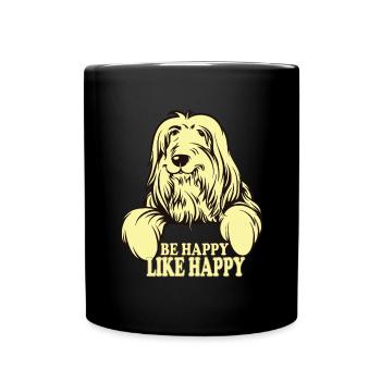 Chiens Favorite People Gift Idea T-shirt - Mug uni - noir - Devant