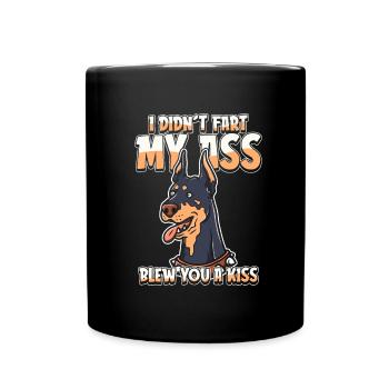 Doberman Humor - Full Colour Mug - black - Front