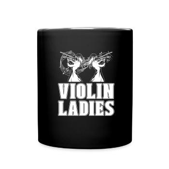 Violin Violin Women - Full Colour Mug - black - Front