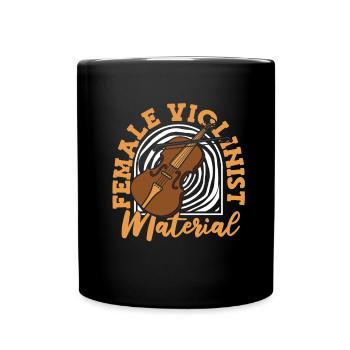 Violin Violin Funny - Full Colour Mug - black - Front