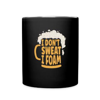 Bière artisanale Bière artisanale drôle - Mug uni - noir - Devant