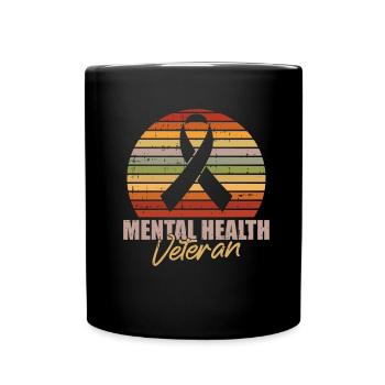 Psychology Psychologist Loop - Full Colour Mug - black - Front