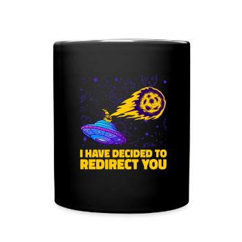Vaisseau spatial spatial Astroïde de diversion - Mug uni - noir - Devant