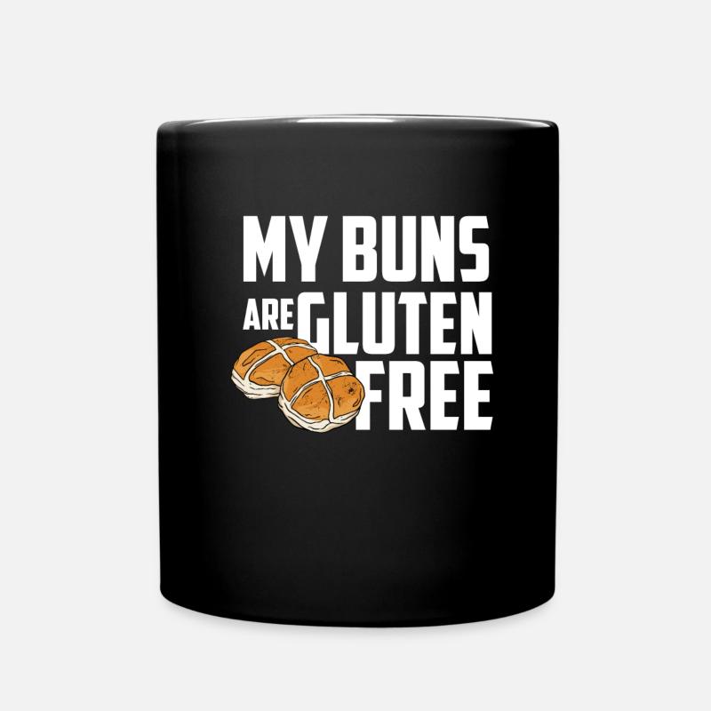 Gluten-free pastries - Full Colour Mug - black