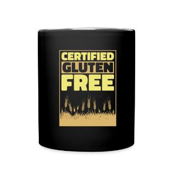 Gluten-free - Full Colour Mug - black - Front