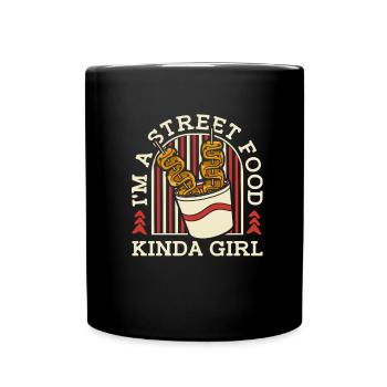 Les filles de la cuisine de rue - Mug uni - noir - Devant