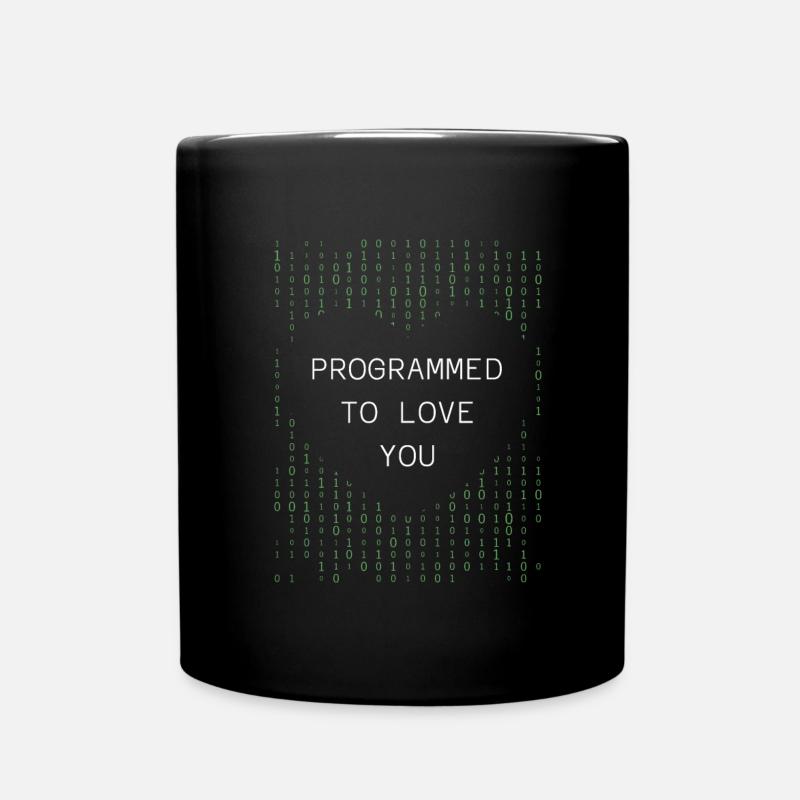 Entwickler Coder Programmierer - Tasse einfarbig - Schwarz
