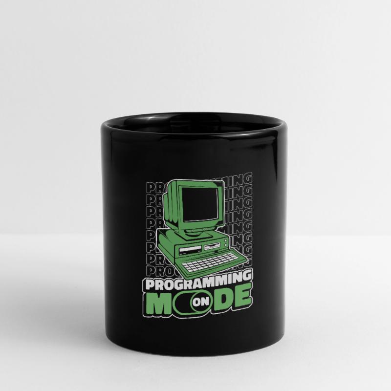 Entwickler Coder Programmierer Computer Tasse einfarbig