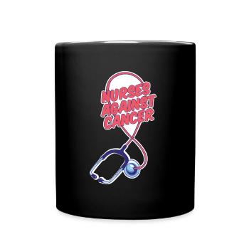 Nurse Stethoscope - Full Colour Mug - black - Front