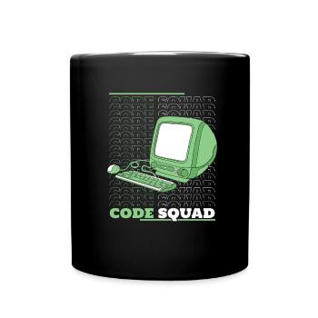 Developer Coder Programmer Calculator - Full Colour Mug - black - Front