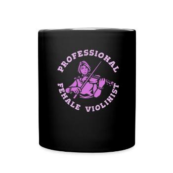 Violon Violon - Mug uni - noir - Devant