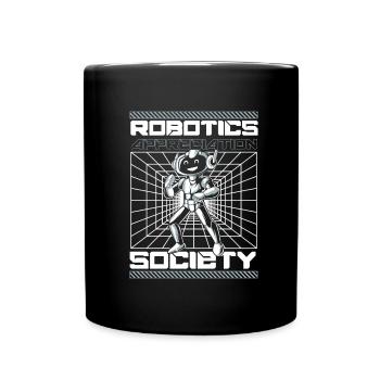 Robotique Ai Robot - Mug uni - noir - Devant