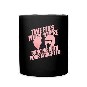 Maman Mère Cœur Danse Mère - Mug uni - noir - Devant