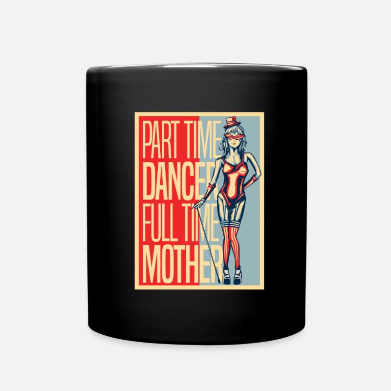 Maman Mère Mère Danse Mère - Mug uni - noir