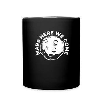 Space Space Space Colonization - Full Colour Mug - black - Front