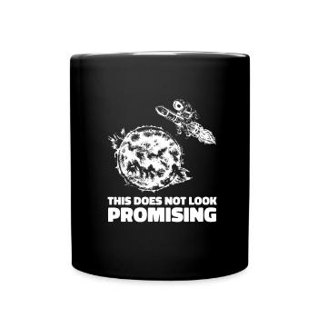 Space Space Space Colonization - Full Colour Mug - black - Front
