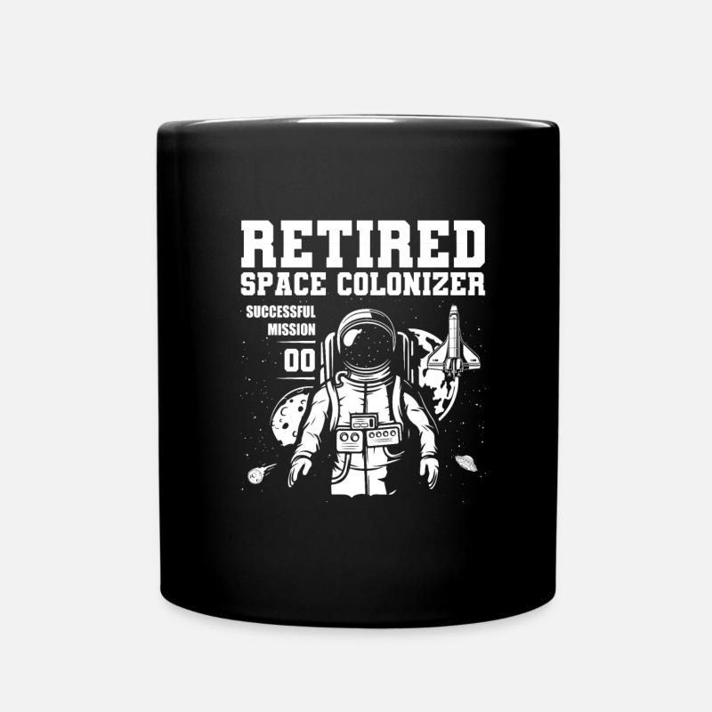 Astronaute de l’espace Colonisation de l’espace - Mug uni - noir