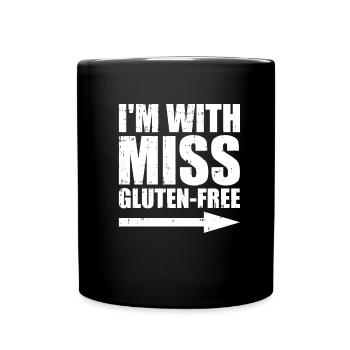 Gluten-free - Full Colour Mug - black - Front
