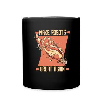 Robotique Ai Robot Drôle - Mug uni - noir - Devant