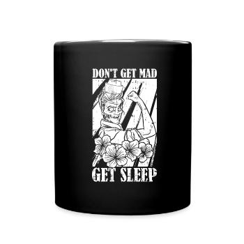 Nurse Zombie - Full Colour Mug - black - Front