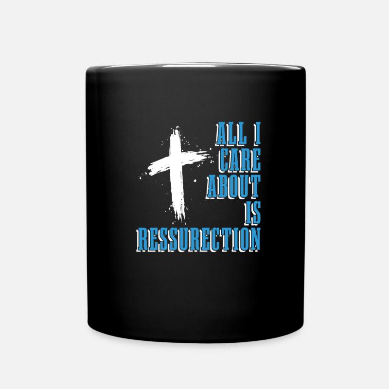 Christ Christentum Kreuzen - Tasse einfarbig - Schwarz