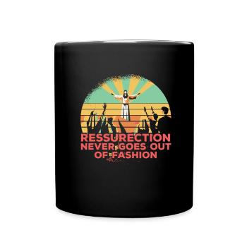 Christ Christentum - Tasse einfarbig - Schwarz - Vorne