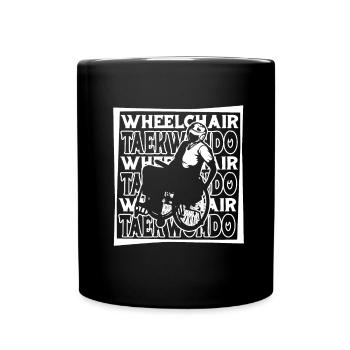 Taekwondo fauteuil roulant - Mug uni - noir - Devant
