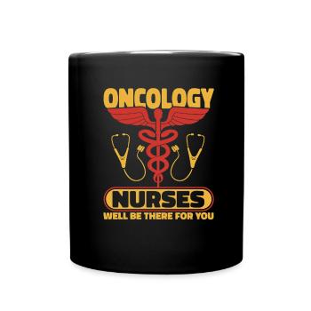 Nurse Stethoscope - Full Colour Mug - black - Front