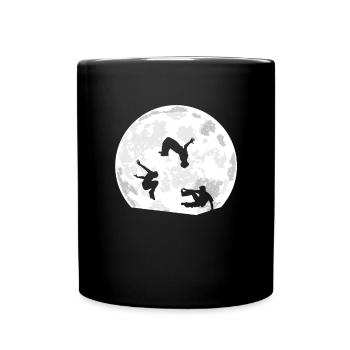 Coureur de Parkour Parkour Parcouring Coureur d’obstacles - Mug uni - noir - Devant