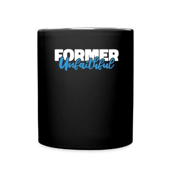 Christ Christianity Funny - Full Colour Mug - black - Front