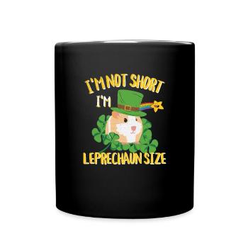 Je ne suis pas petit je suis un rongeur de la taille d’un lutin - Mug uni - noir - Devant