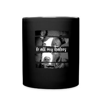 Pitbull - Mug uni - noir - Devant