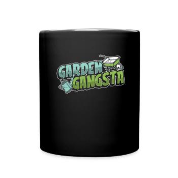 Hobby Gardener Garden - Full Colour Mug - black - Front