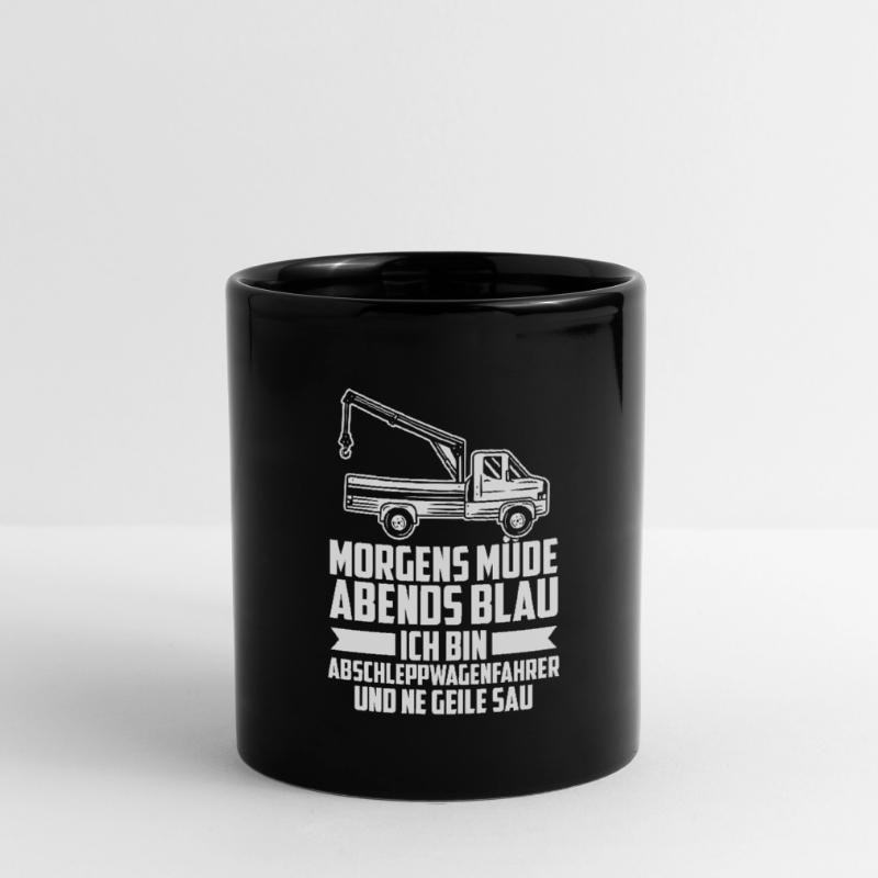 Abschleppdienst Abschlepper Tasse einfarbig