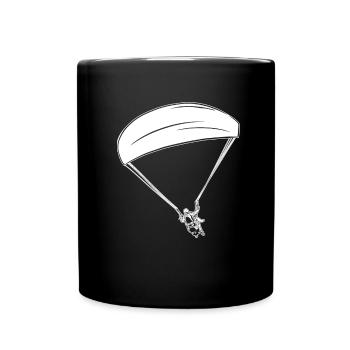 Parapente Parapente - Mug uni - noir - Devant