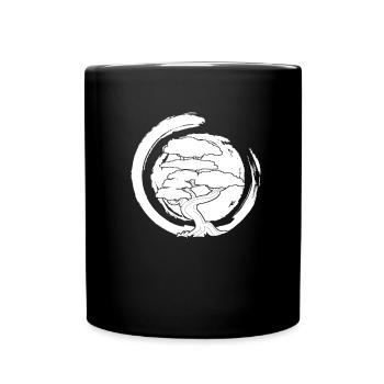 Bonsai Tree - Full Colour Mug - black - Front