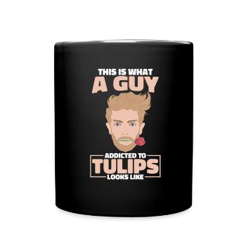Tulipes Guy Tulipes - Mug uni - noir - Devant