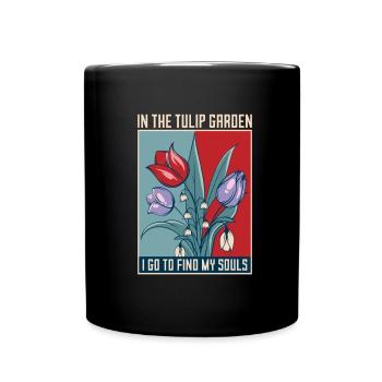 Tulipe Soul Tulipes - Mug uni - noir - Devant