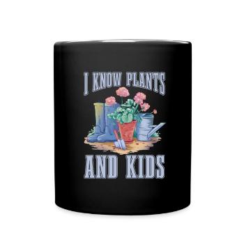 Hobby Gardener Garden Funny Gardening Father - Full Colour Mug - black - Front