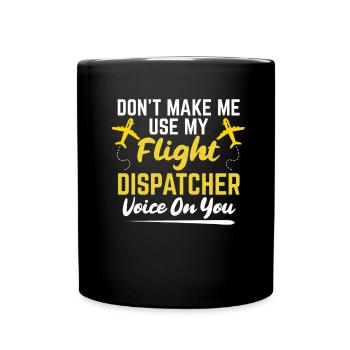Emergency call control center Operations Center Voice - Full Colour Mug - black - Front