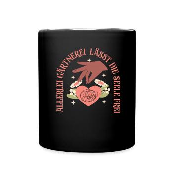 Hobby Gardener Garden Soul - Mug uni - noir - Devant