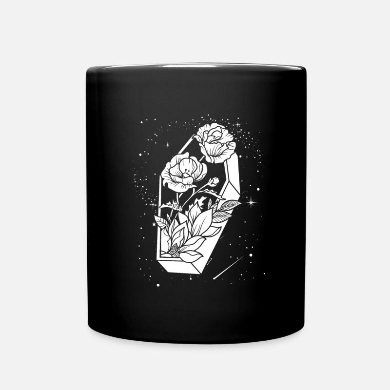 Gothic Sarg - Tasse einfarbig - Schwarz