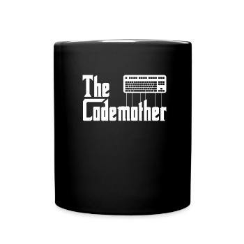 Developer Coder Programmer Funny - Full Colour Mug - black - Front