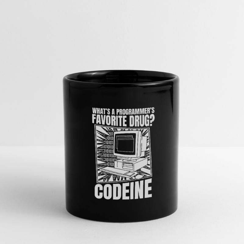 Entwickler Coder Programmierer Computer Tasse einfarbig