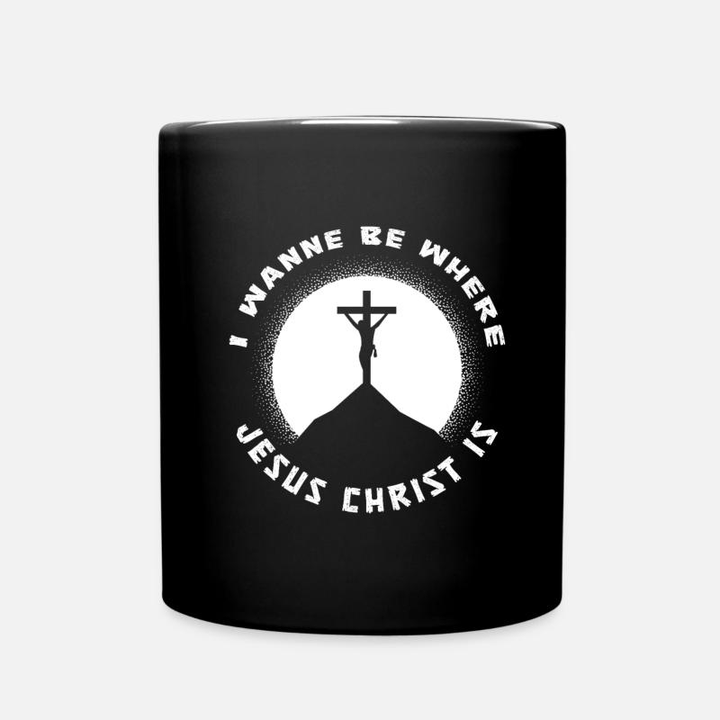 Christ Christianisme - Mug uni - noir